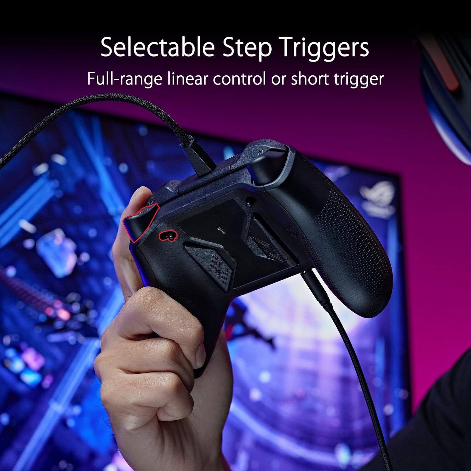 ASUS Controller Gamepad ROG Raikiri (2 back buttons / trigger with selectab