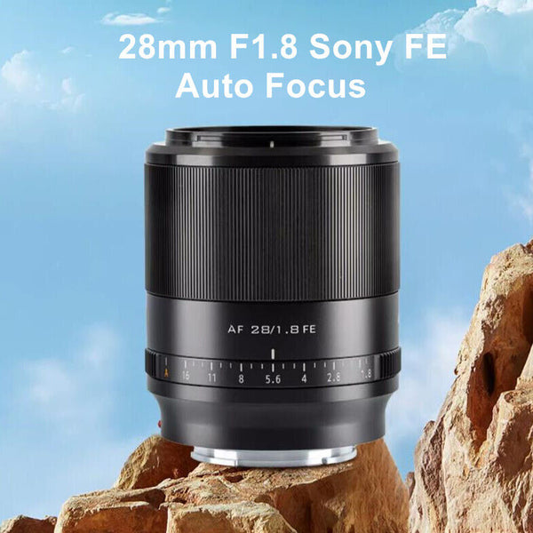 VILTROX 28mm F1.8 Full Frame Large Aperture STM Auto Focus Lens For Sony E-mount