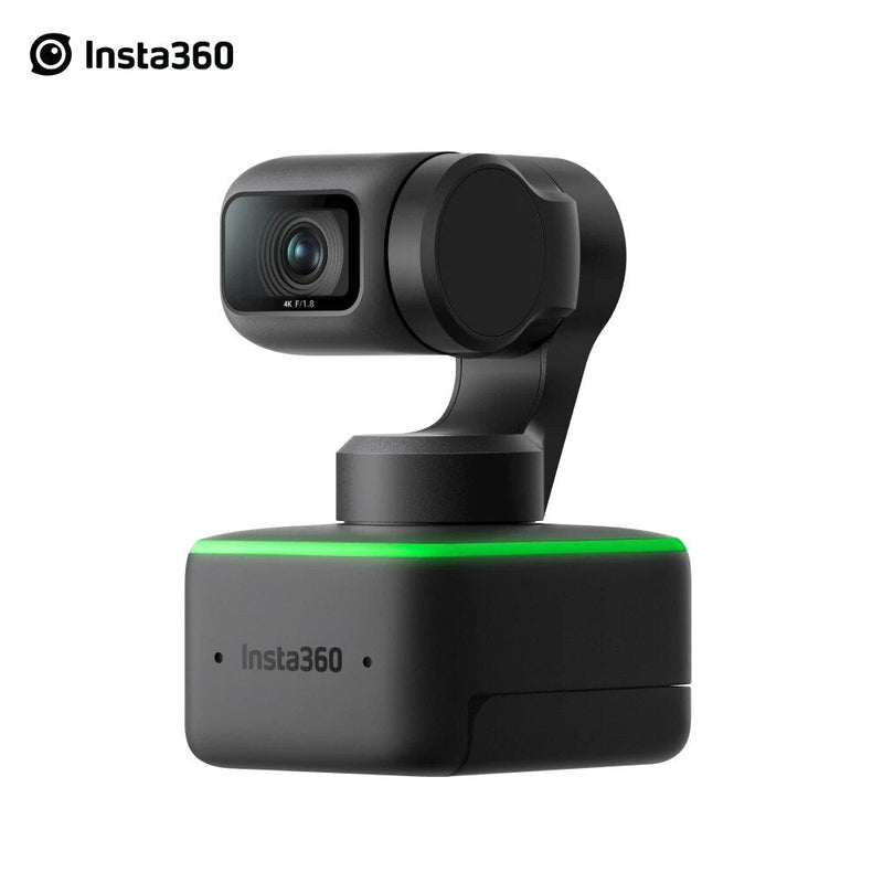 Insta360-Webcam com Sensor, Rastreamento AI, Controle de Gestos, HDR, Microfones com Cancelamento de Ruído, Modos Especializados, 1/2 ", Link - 4K