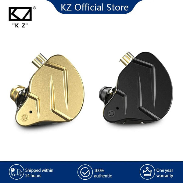 Kz zsn pro x metal fones de ouvido 1ba + 1dd tecnologia híbrida alta fidelidade graves no monitor fone esporte com cancelamento ruído