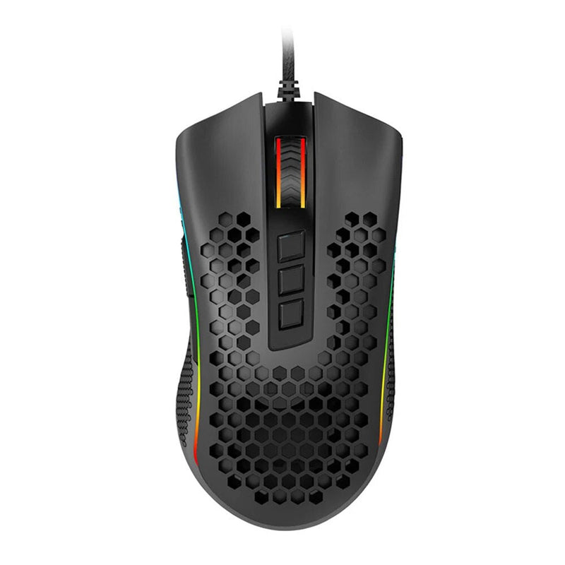 Redragon Tempestade 9 M808 RGB Backlight USB Gaming Mouse Com Fio 12400 DPI Botões Programáveis Óptica Gamer Ratos Para Computador PC