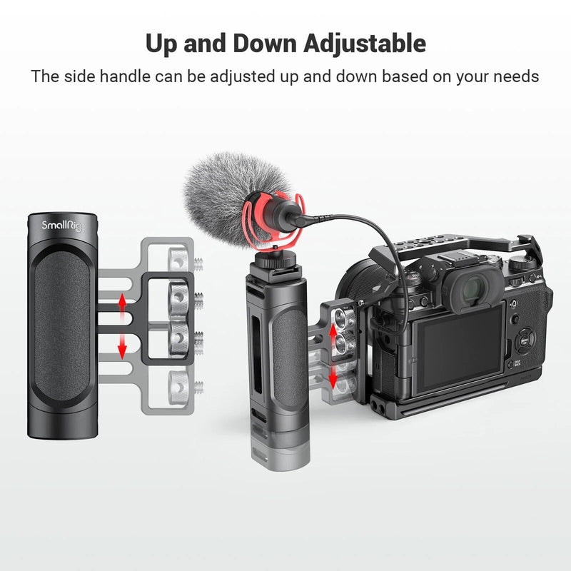 SmallRig Mini Câmera Lado Handgrip, 2 "-20 Parafusos, Montagem para Mirrorless, Câmera Digital, DSLR, 2916