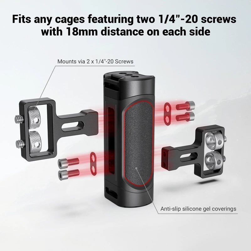 SmallRig Mini Câmera Lado Handgrip, 2 "-20 Parafusos, Montagem para Mirrorless, Câmera Digital, DSLR, 2916