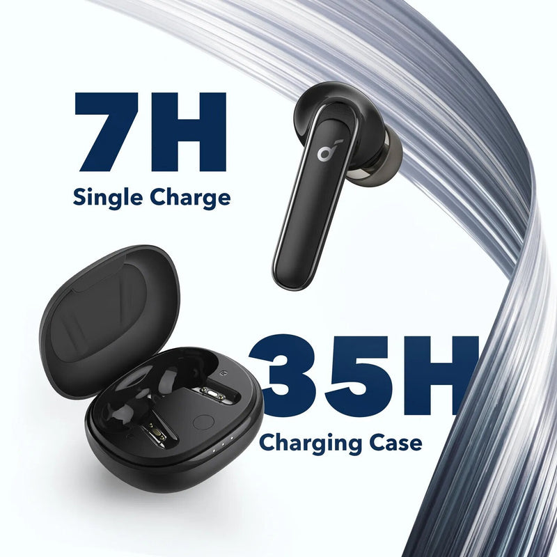 Soundcore by Anker Life P3 Noise Cancelling fone de ouvido sem fio bluetooth, fone sem fio bluetooth, Super Bass, 6 mics para chamadas mais nítidas, cancelamento de ruído multimodo