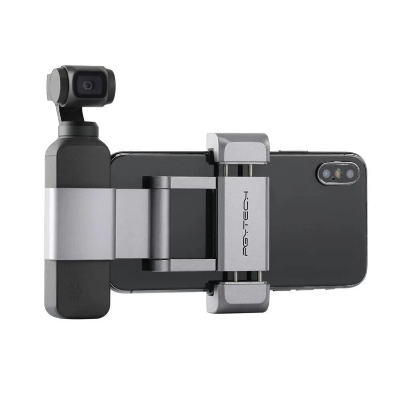 Suporte do telefone pgytech mais 1/4 parafuso suporte de telefone portátil para dji osmo pocket/osmo pocket 2 acessórios de câmera de ação