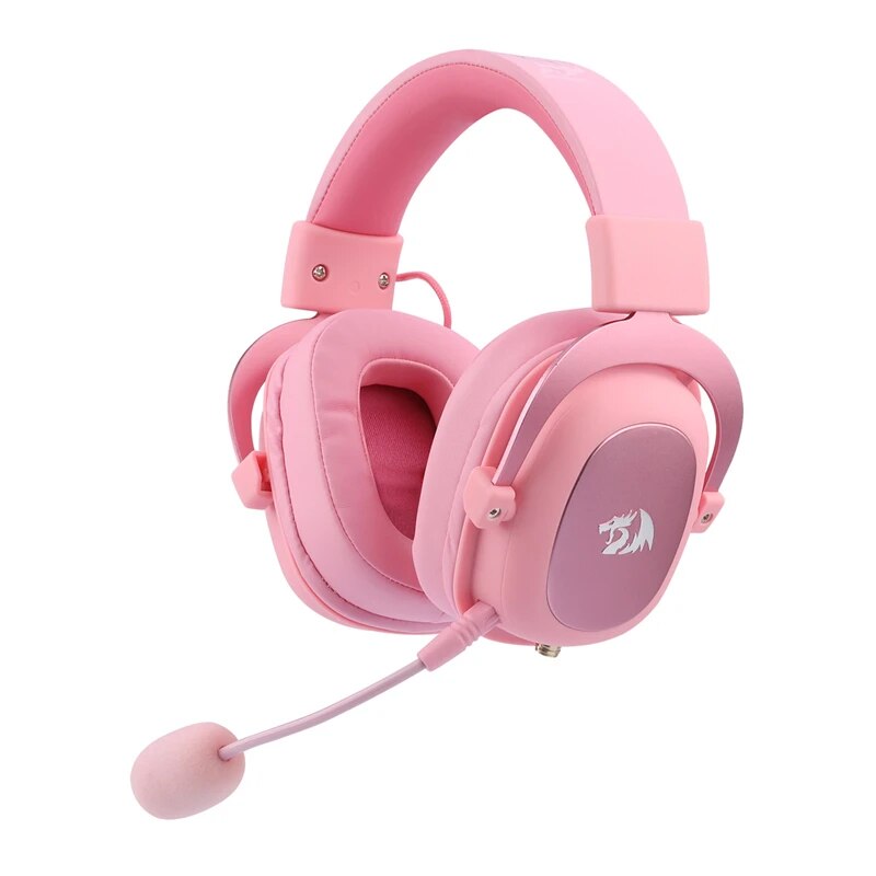Surround-Sound Gaming Headset, Redragon H510, Zeus 2, Wired Gamer Headphone, Microfone destacável para PC, PS5, PS4, Xbox, One Switch, 7.1