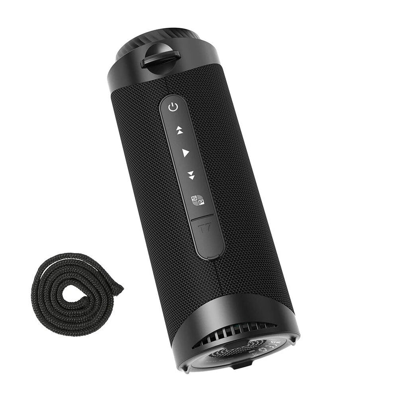 Tronsmart t7 caixinha de som bluetooth, surround de 360 graus alto-falante bluetooth, modos de led, verdadeiro estéreo sem fio, APP