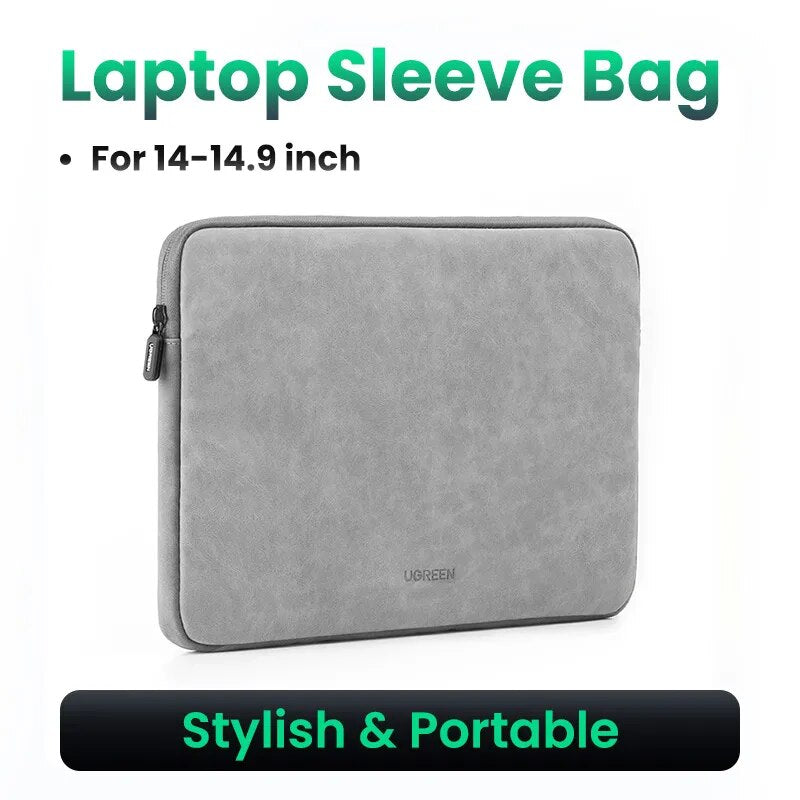 UGREEN-Bolsa para Laptop para Macbook Pro Air, Capa para HP, Lenovo, iPad, Capa Impermeável Notebook, 13.9 ", 14.9"