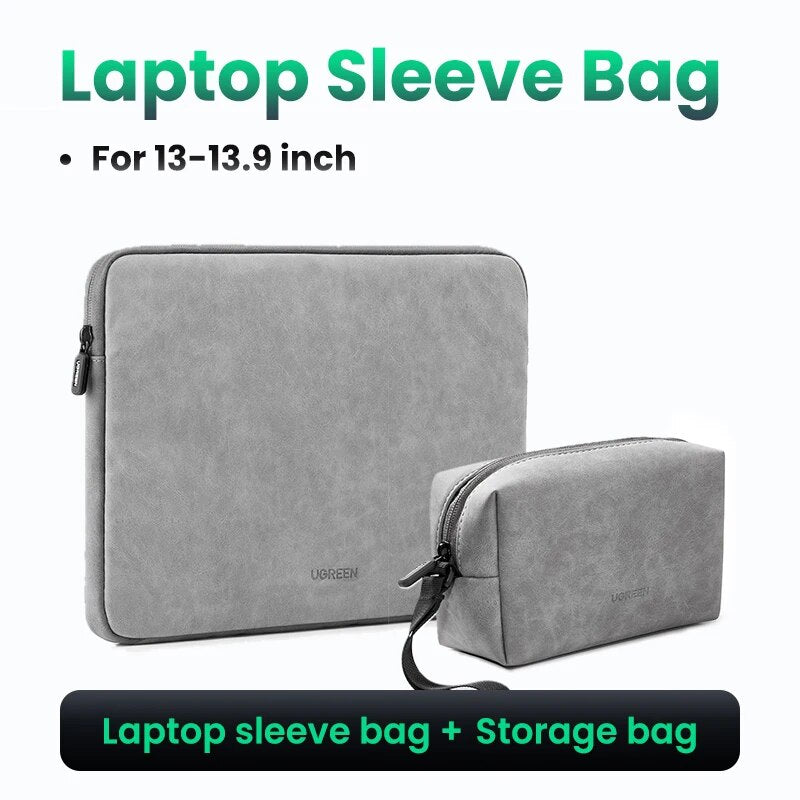 UGREEN-Bolsa para Laptop para Macbook Pro Air, Capa para HP, Lenovo, iPad, Capa Impermeável Notebook, 13.9 ", 14.9"