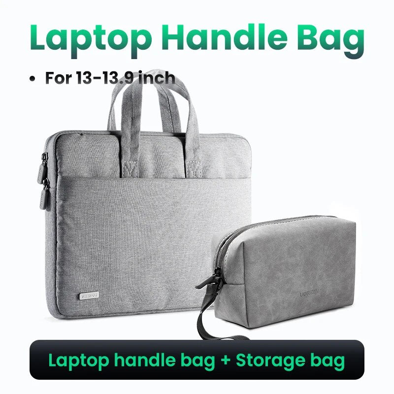 UGREEN-Bolsa para Laptop para Macbook Pro Air, Capa para HP, Lenovo, iPad, Capa Impermeável Notebook, 13.9 ", 14.9"