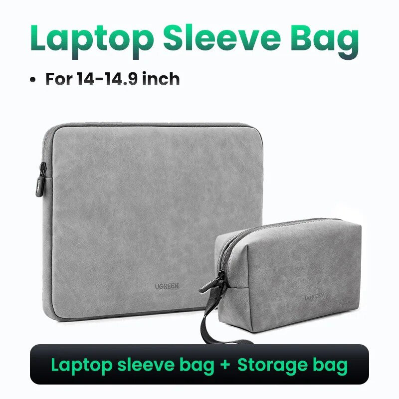 UGREEN-Bolsa para Laptop para Macbook Pro Air, Capa para HP, Lenovo, iPad, Capa Impermeável Notebook, 13.9 ", 14.9"