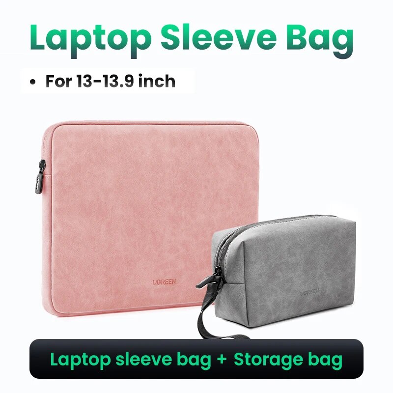 UGREEN-Bolsa para Laptop para Macbook Pro Air, Capa para HP, Lenovo, iPad, Capa Impermeável Notebook, 13.9 ", 14.9"
