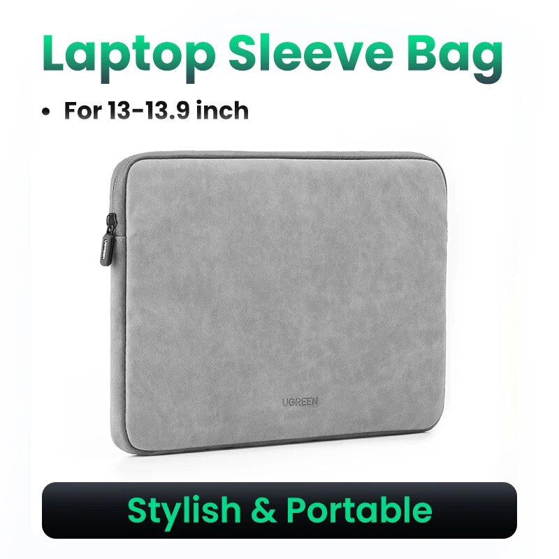 UGREEN-Bolsa para Laptop para Macbook Pro Air, Capa para HP, Lenovo, iPad, Capa Impermeável Notebook, 13.9 ", 14.9"