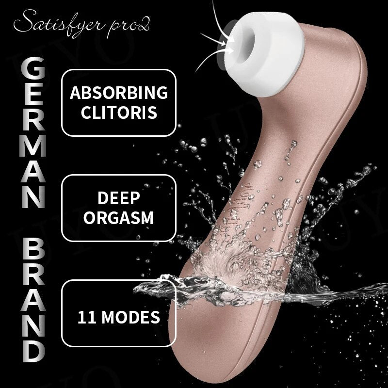 satisfyer pro 2 clitóris Chupando vibrador feminino adulto brinquedos estimulador do clitóris Otário vibradores clitóris usb para as mulheres sex shop